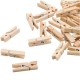White Wooden Pegs